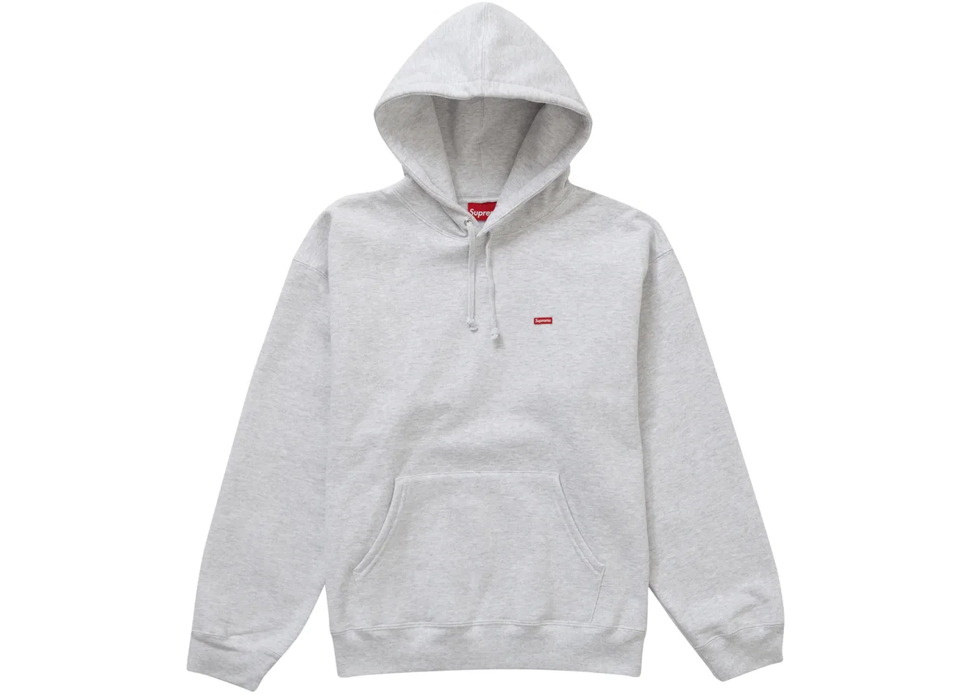 Мужской худи Supreme Small Box Hooded Sweatshirt (SS23), Ash Grey