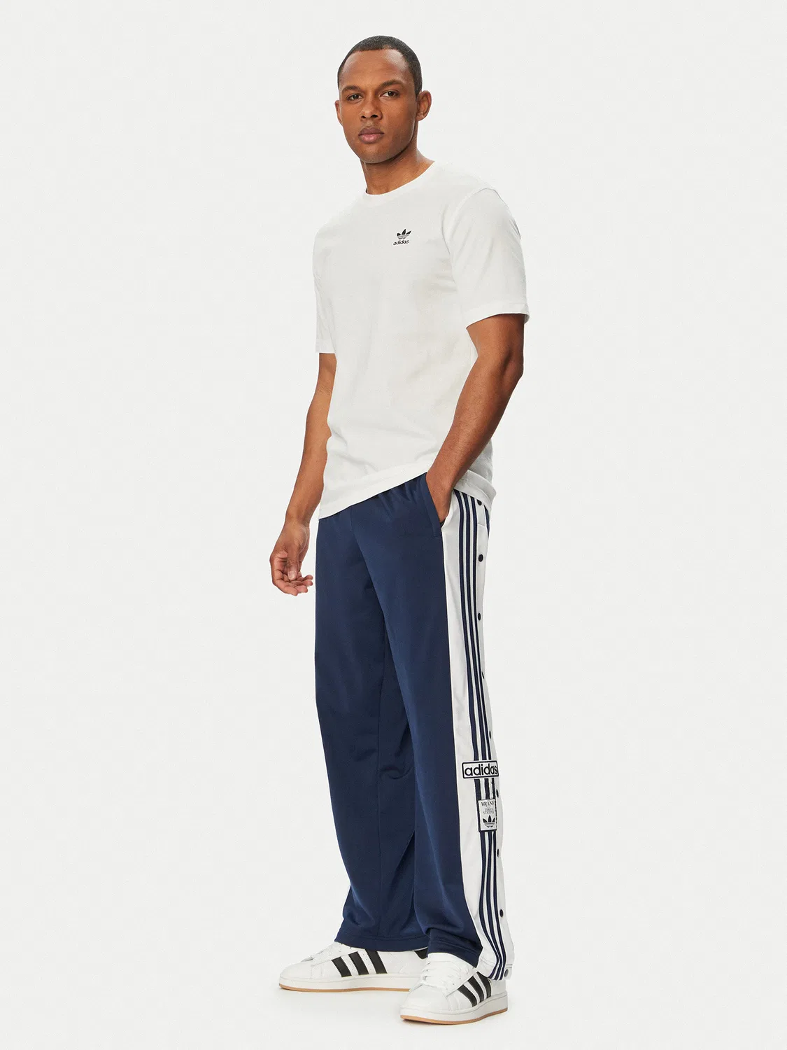 Мужские спортивные штаны стандартного кроя Adibreak Classic Adidas, темно-синий — фото 2