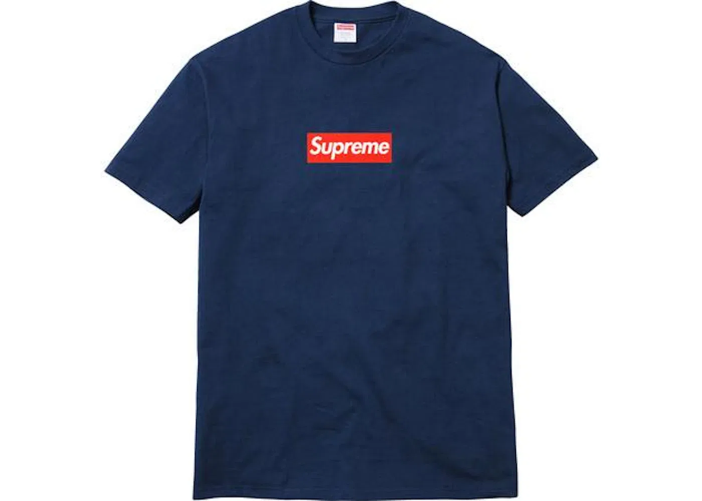 Мужская футболка Supreme 20th Anniversary Box Logo Tee, Navy