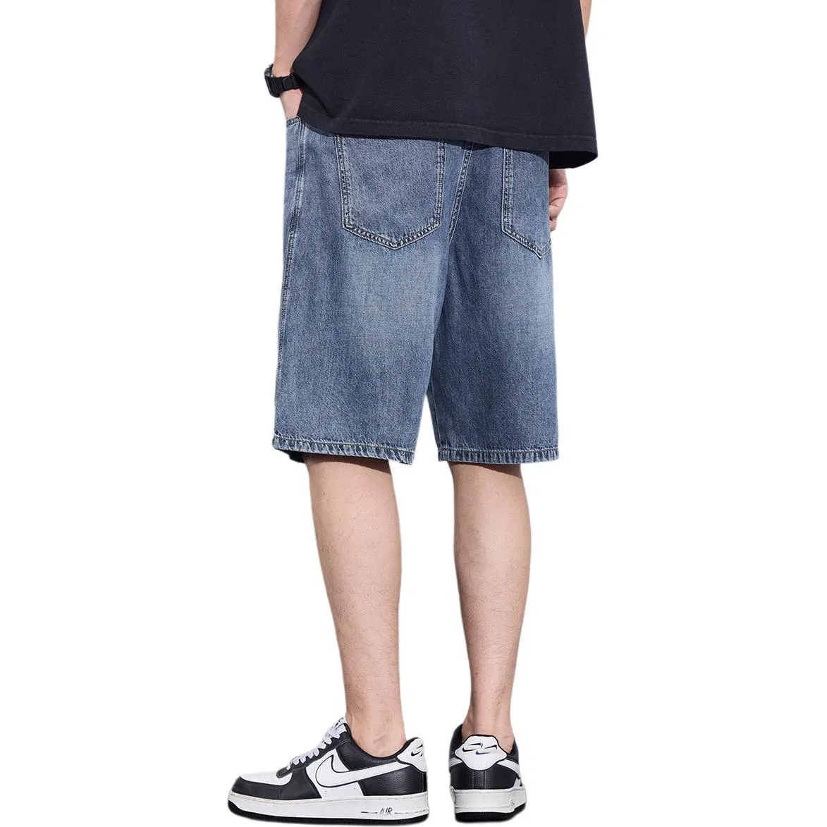 Детские джинсовые шорты деним Tonlion, Denim Blue — фото 3