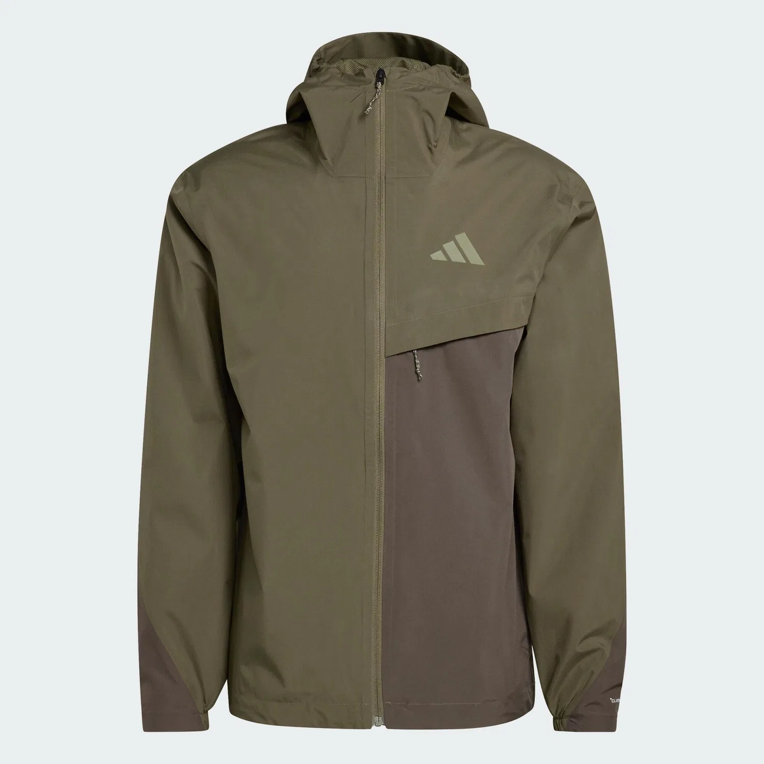 Женская дождевая куртка с технологией Climaproof Terrex Multi 2 Layer Climaproof Regenjacke Adidas, Olivgrun Olivbraun Grun — фото 2