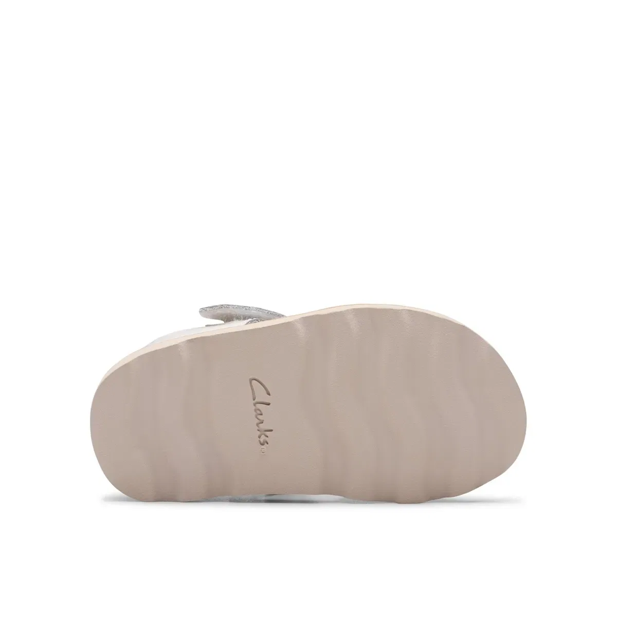 Детские сандалии с белым лакированным верхом Crown Skip T. Clarks, White — фото 3