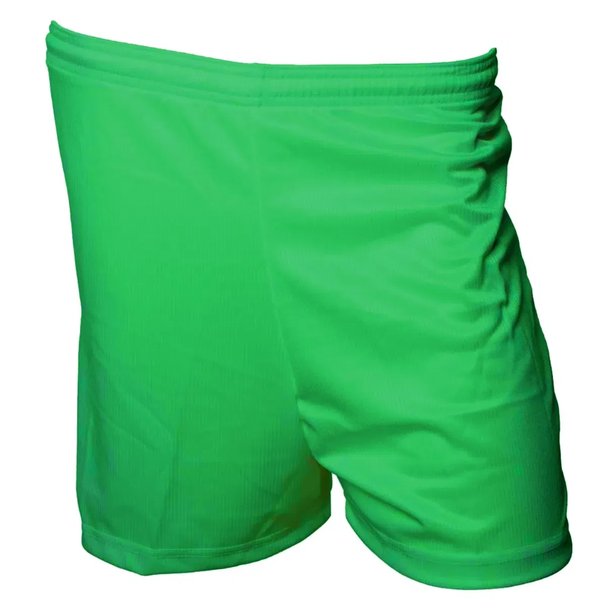 Футбольные шорты с микрополоской Precision, Green