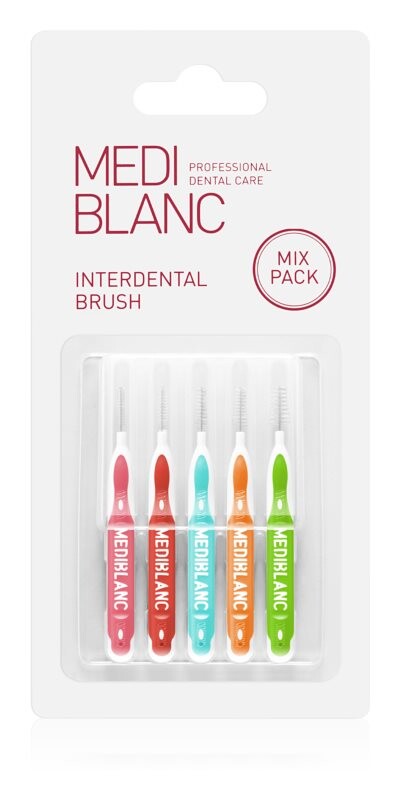 

Межзубная щетка MEDIBLANC Interdental Pick-brush Mix