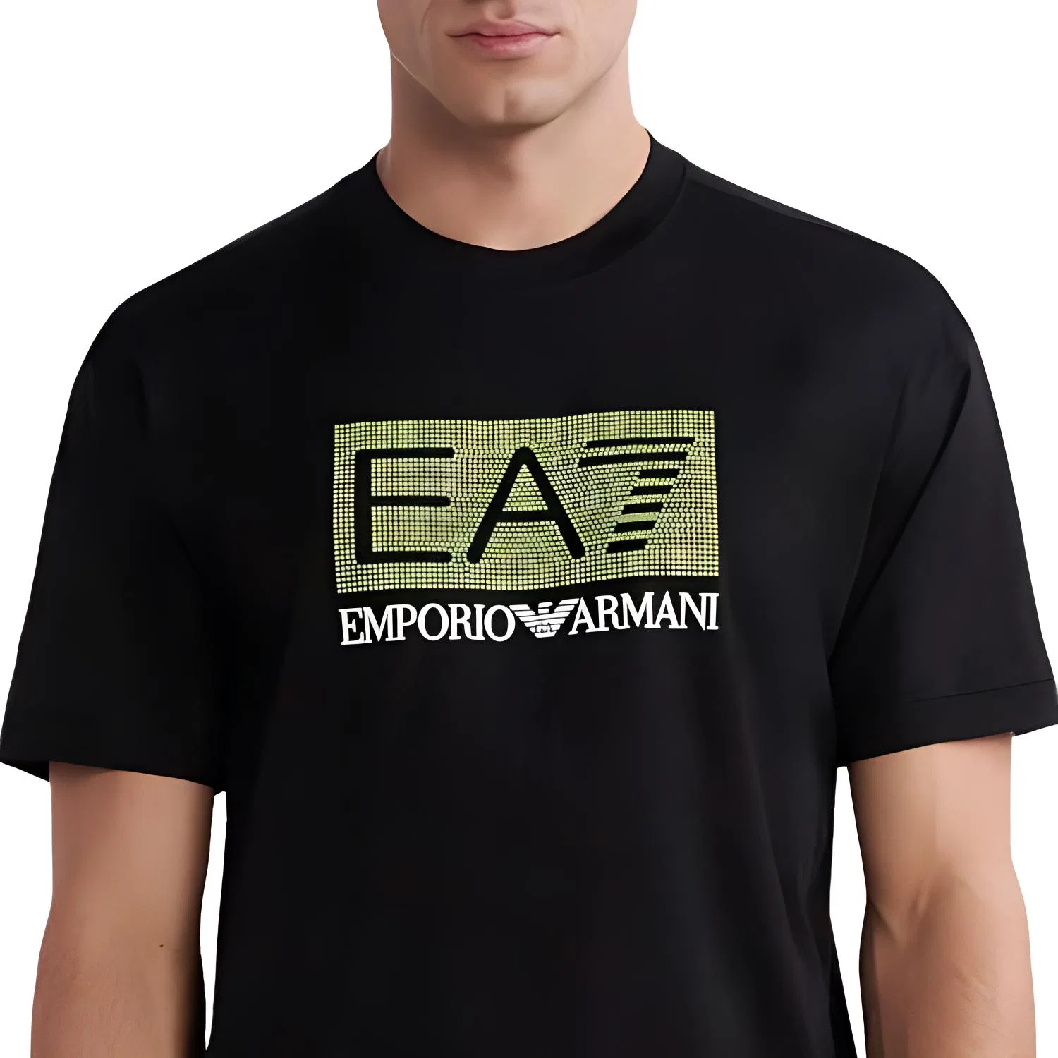 Мужская футболка Emporio Armani Black — фото 4
