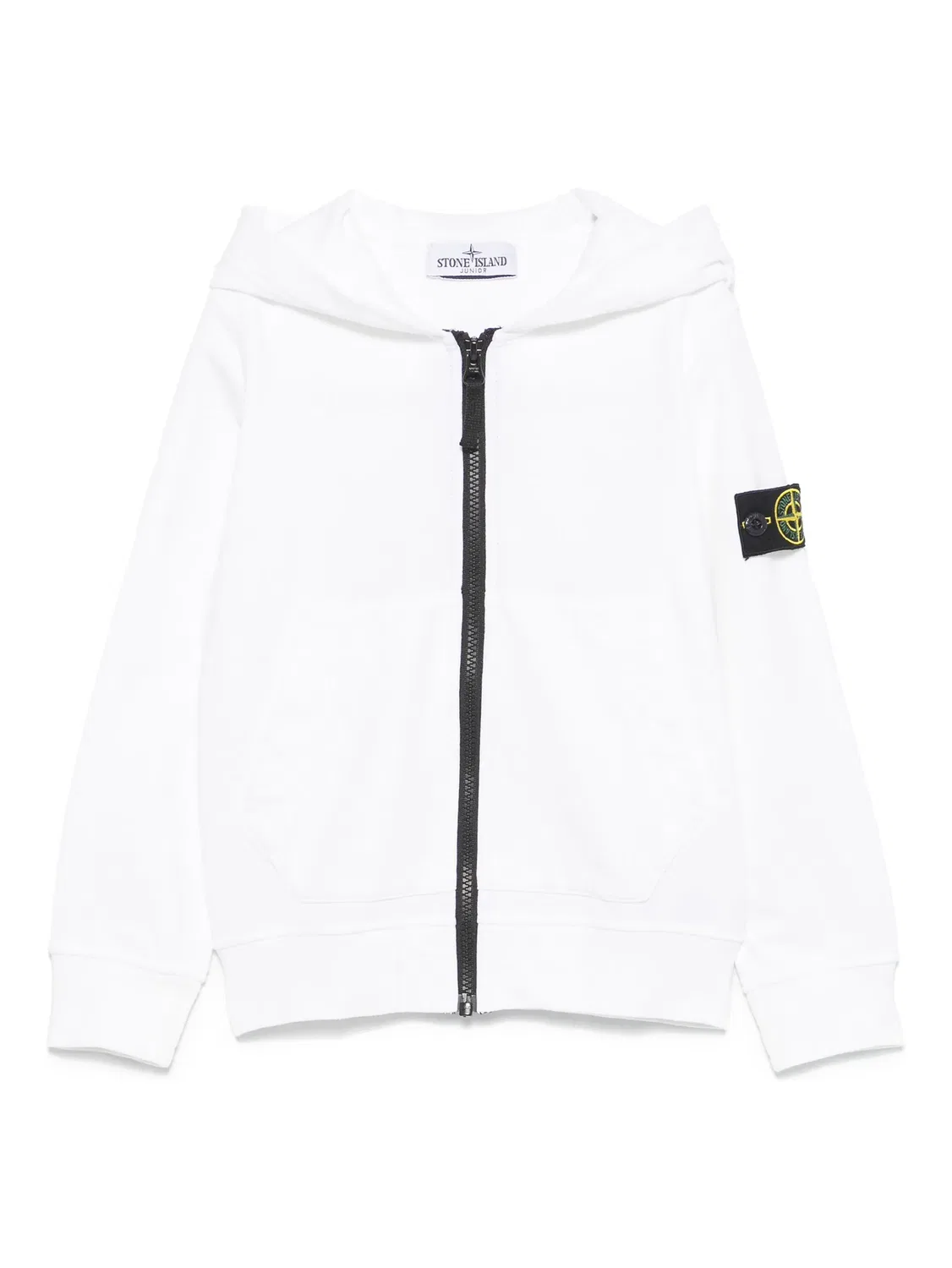 Худи с компасным значком Stone Island, белый