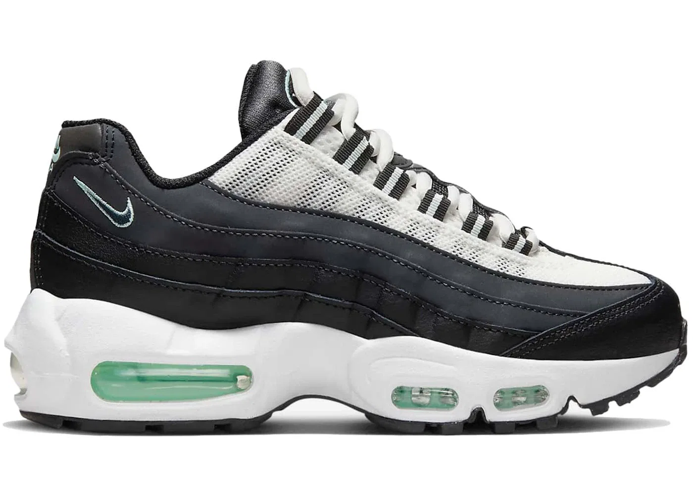 Детские кроссовки Lifestyle с амортизацией Nike Air Max 95 Recraft, Anthracite/Black/Summit White/Mint Foam