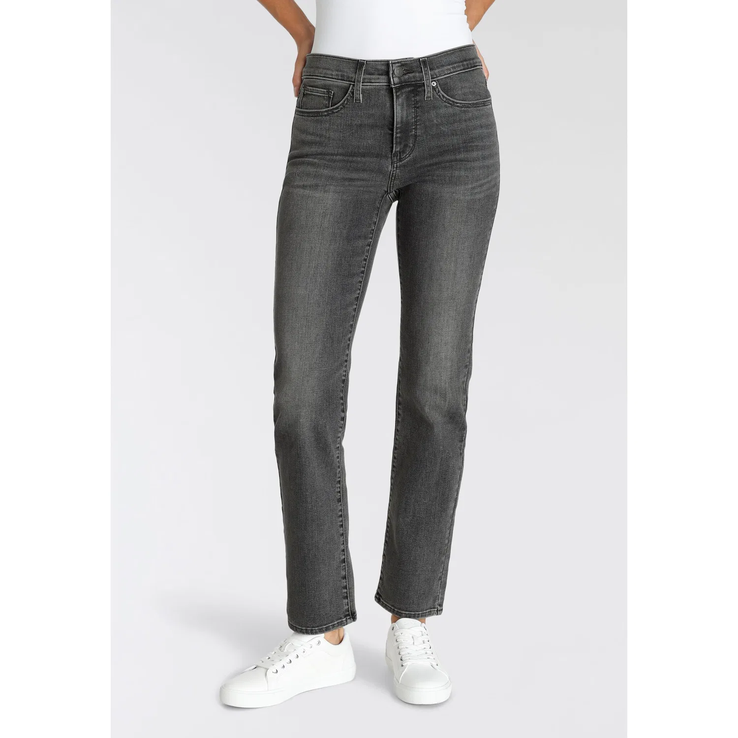Женские прямые джинсы с shaping-эффектом Levi's, River Rock