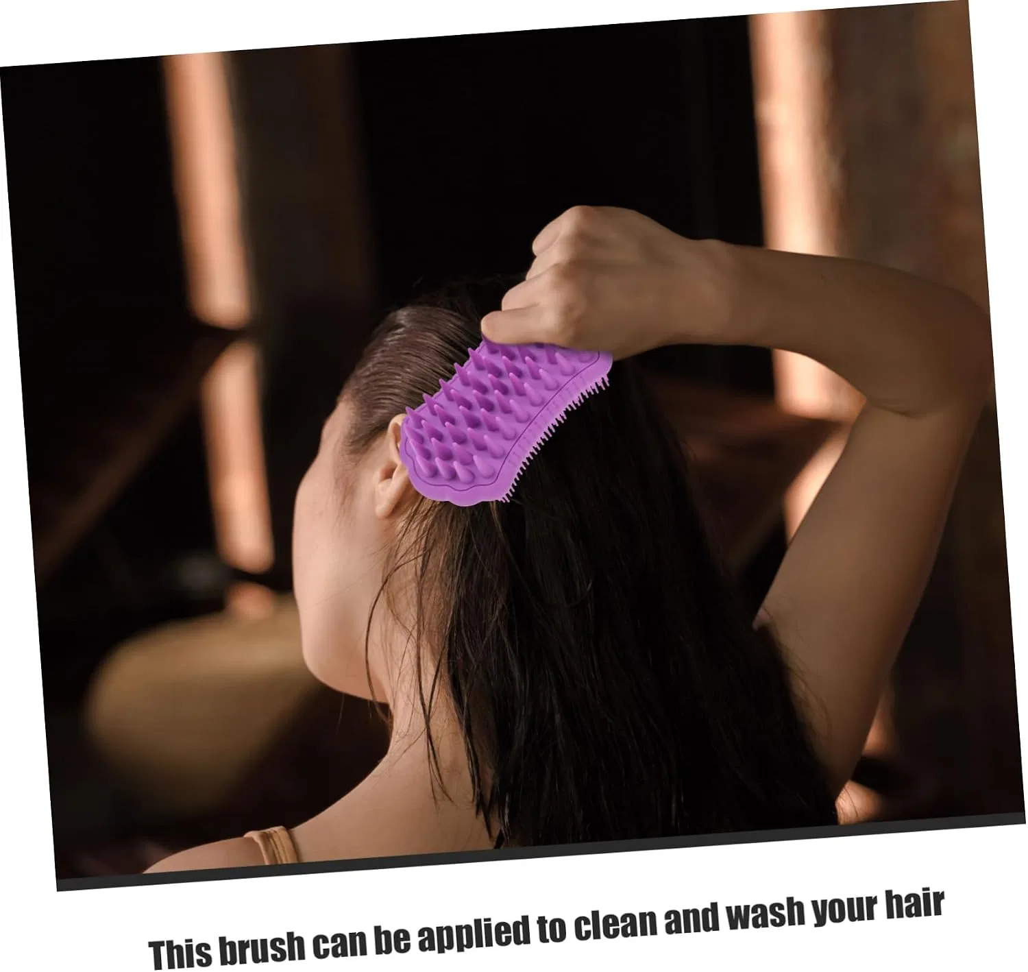 Набор скрабов для тела и головы Silicone Bath Brush, 3 шт, Healeved, Lilax3stk — фото 4