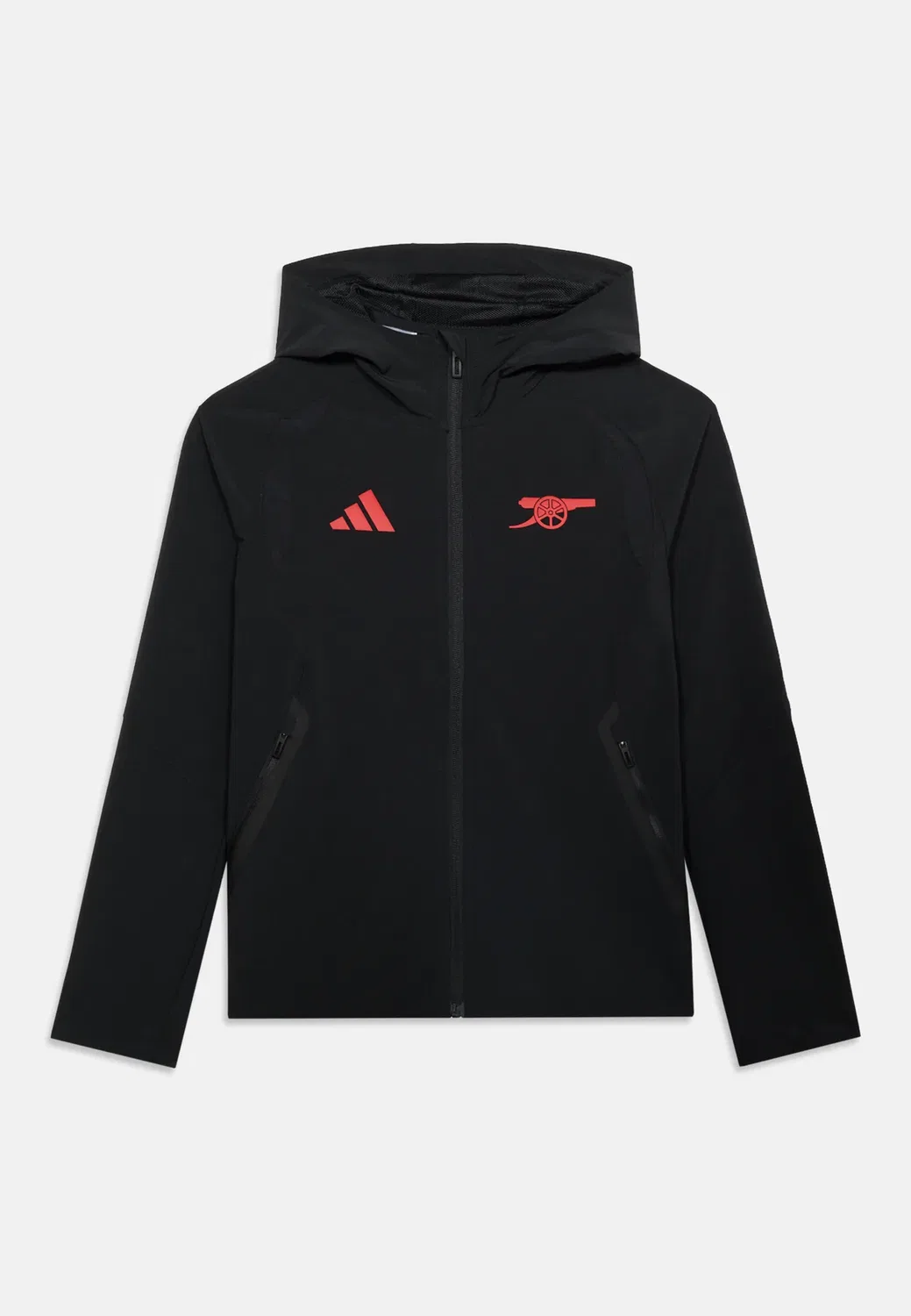 Ветровка Arsenal FC Tiro Travel для детей, унисекс - ветровка Adidas Performance, Black — фото 3