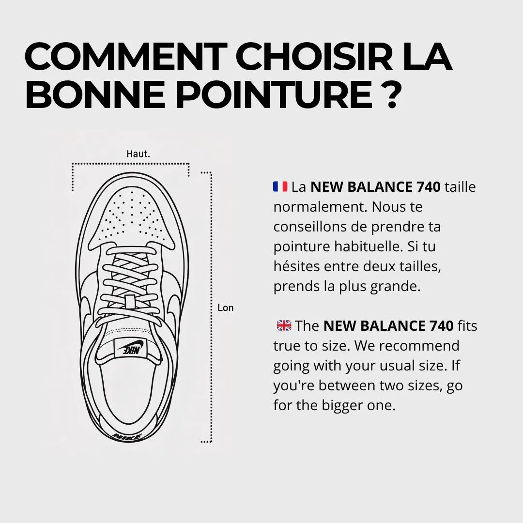Детские кроссовки New Balance 740 Grey Raincloud, Цвет Grau — фото 4
