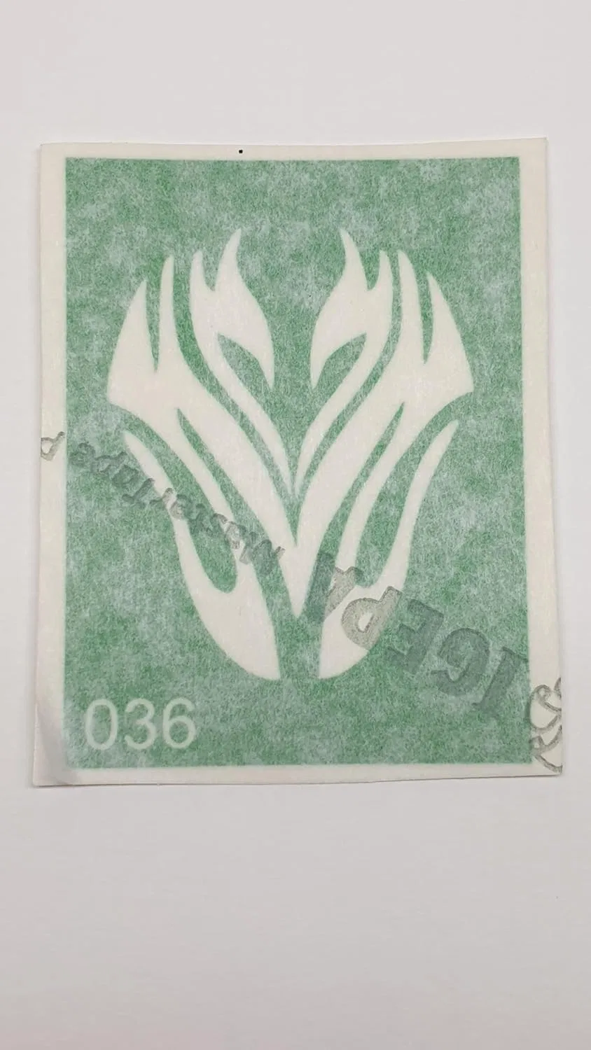 Трафарет для аэрографии M036, Etra Schablone, 6.5 x 8.5 см