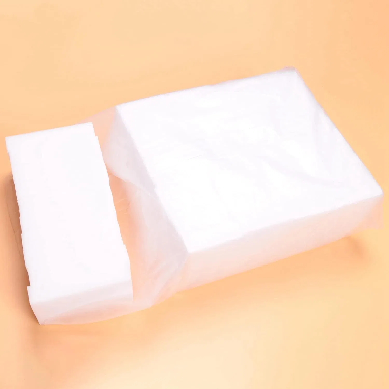 Губка Melamine Sponge 300шт, kunyi, Белый — фото 4