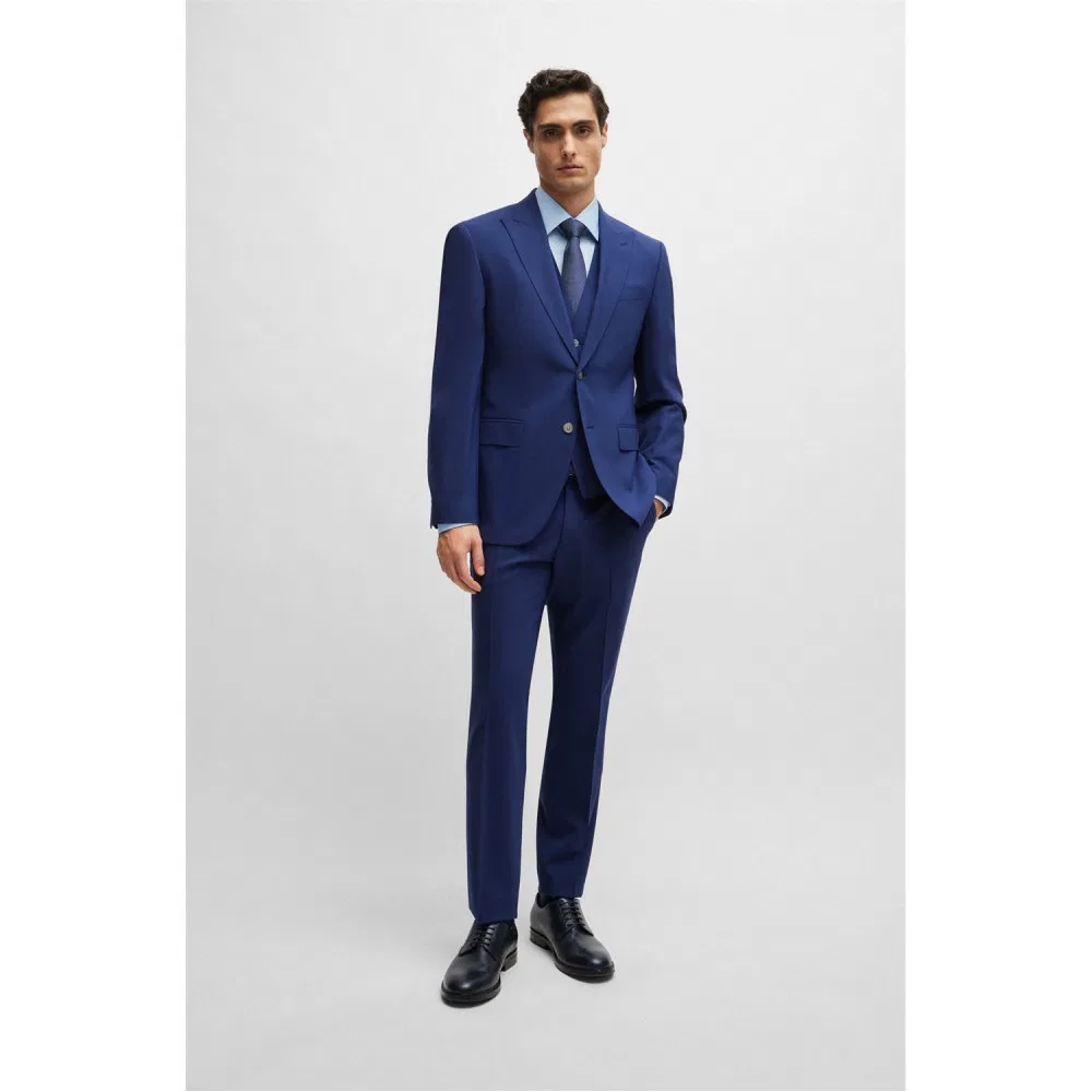 Мужская рубашка Boss Easy Iron Regular Fit, небесно-голубая — фото 2