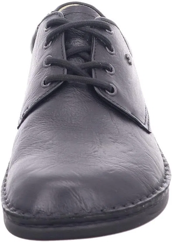 Мужские низкие туфли Derby Schn от Finn Comfort Metz, Black Grain — фото 2