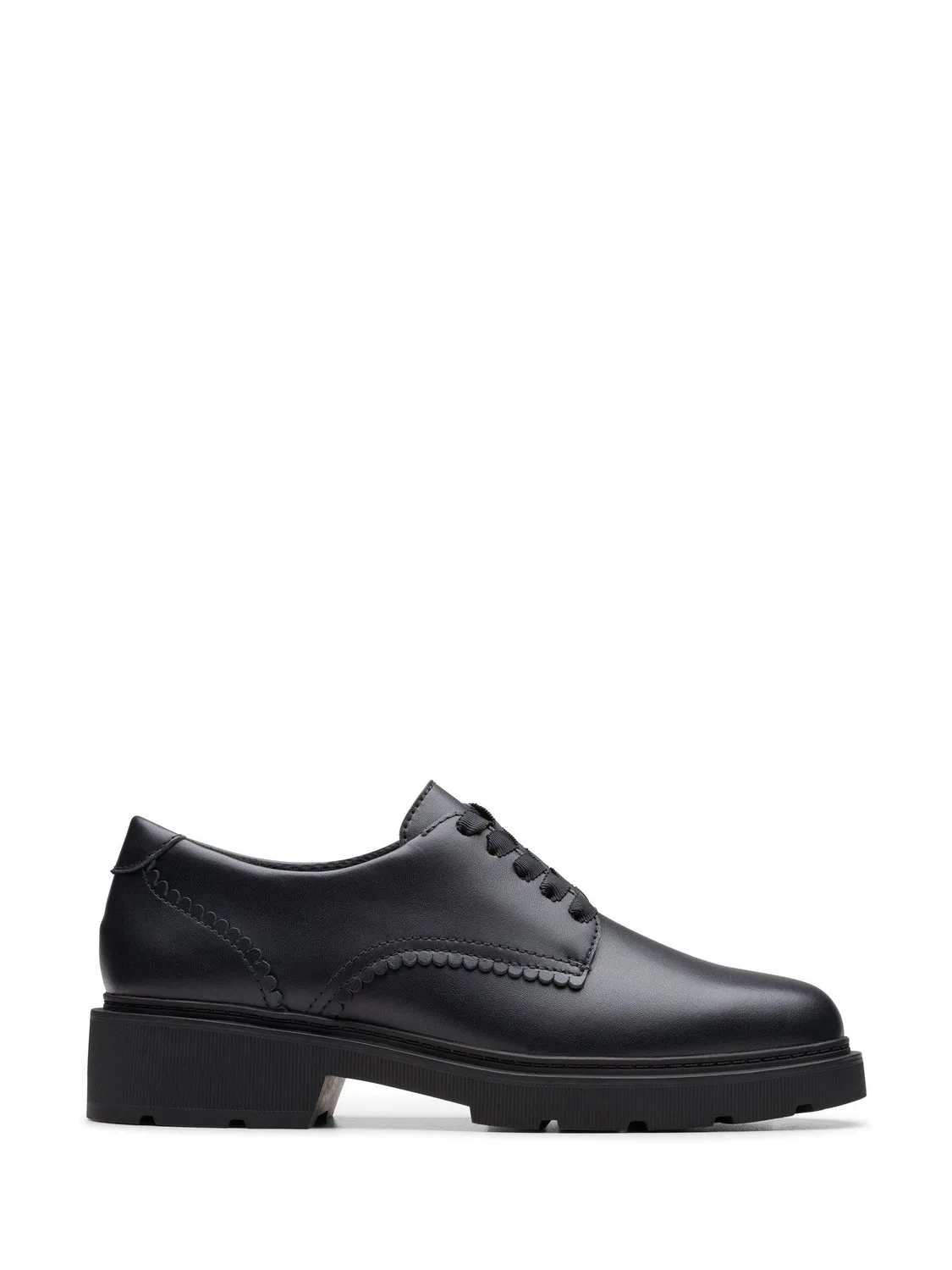 Ботинки Clarks Eris Pure, черная кожа