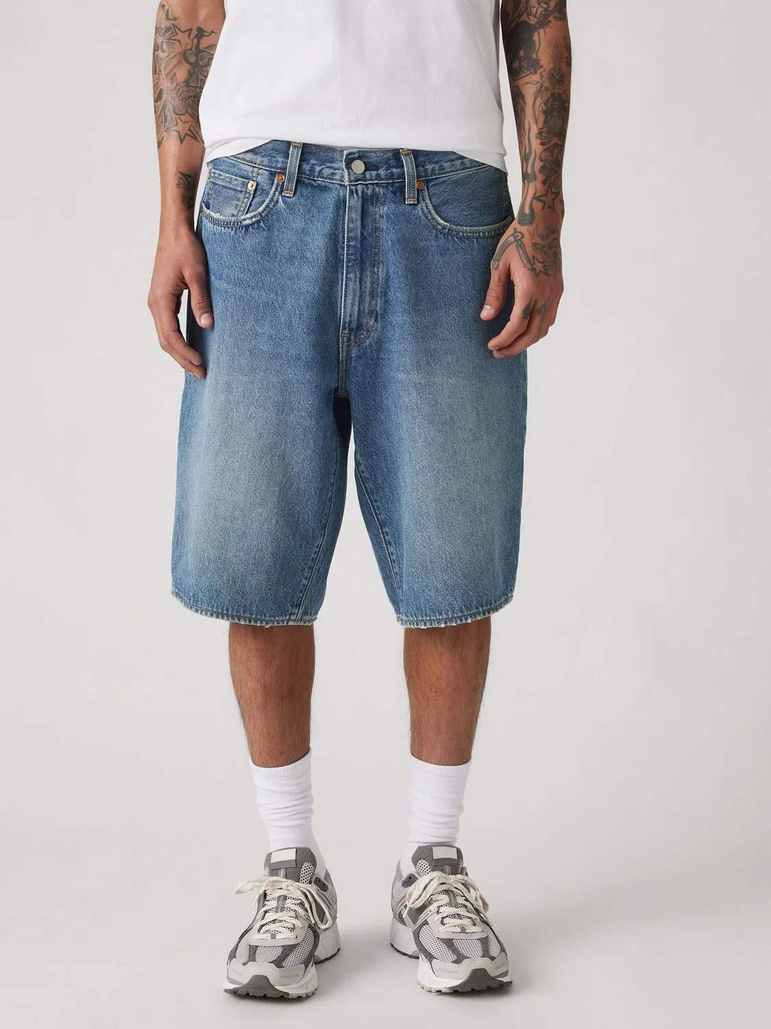 Levi's My Frequency Blue 478 Мешковатые шорты — фото 3