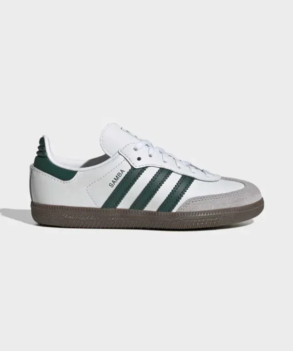 Кроссовки Samba OG, зеленые, Adidas Kids