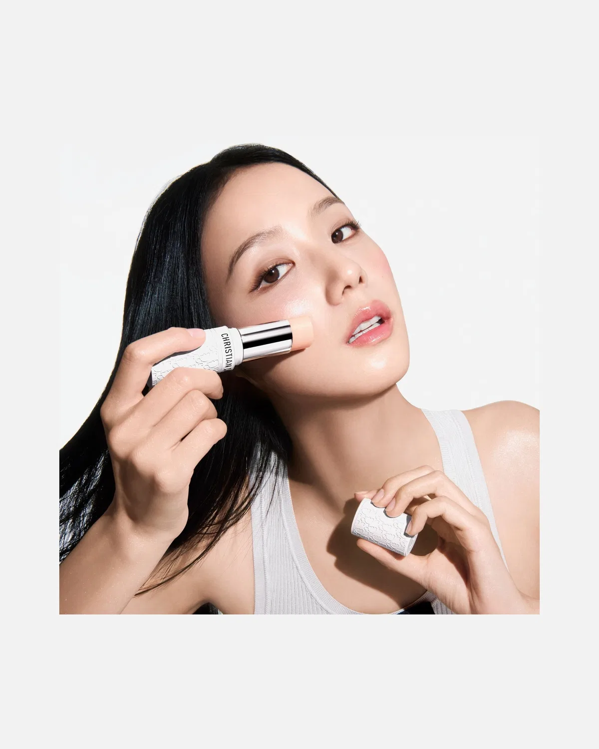 Солнцезащитный крем Diorline le Stick uv invisible matifiant spf 50 pa++++, 10 G — фото 3