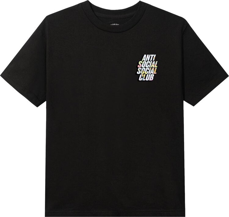 

Футболка Anti Social Social Club Drop A Pin Tee 'Black', черный