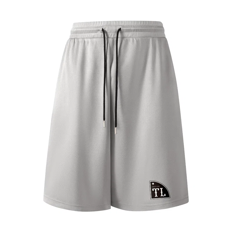Детские шорты из тонкой ткани Tonlion, Light Grey