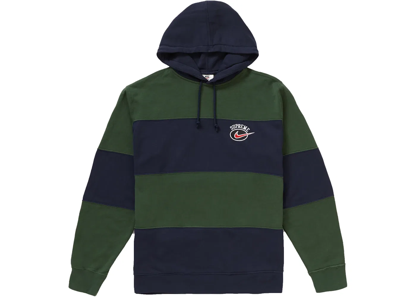 Мужской худи с принтом Hooded Sweatshirt Supreme, Navy