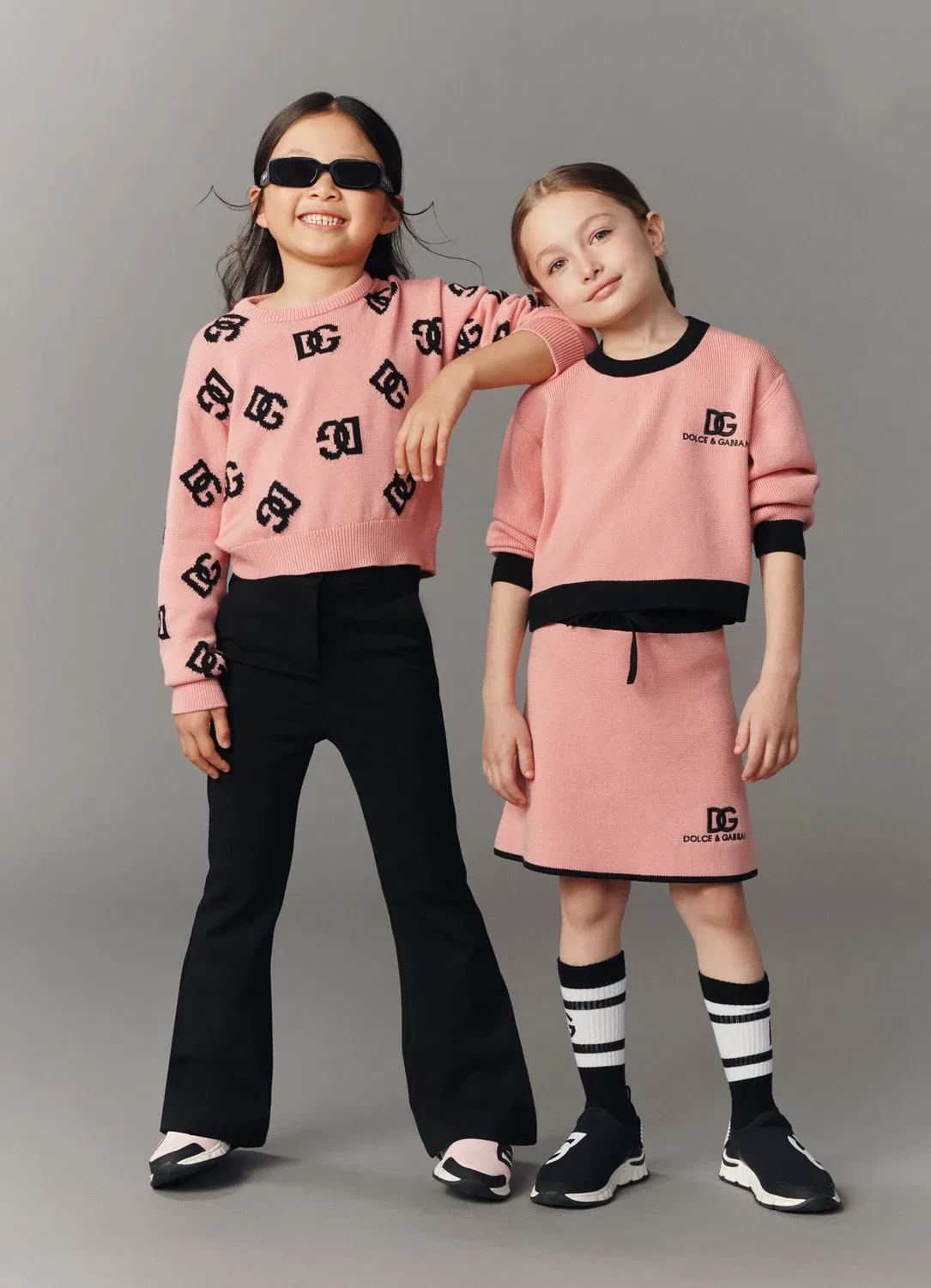 Леггинсы хлопковые Dolce&Gabbana Kids, черный — фото 4