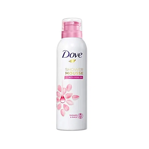 Пена для душа Rose Oil, Dove, набор 6x200 мл