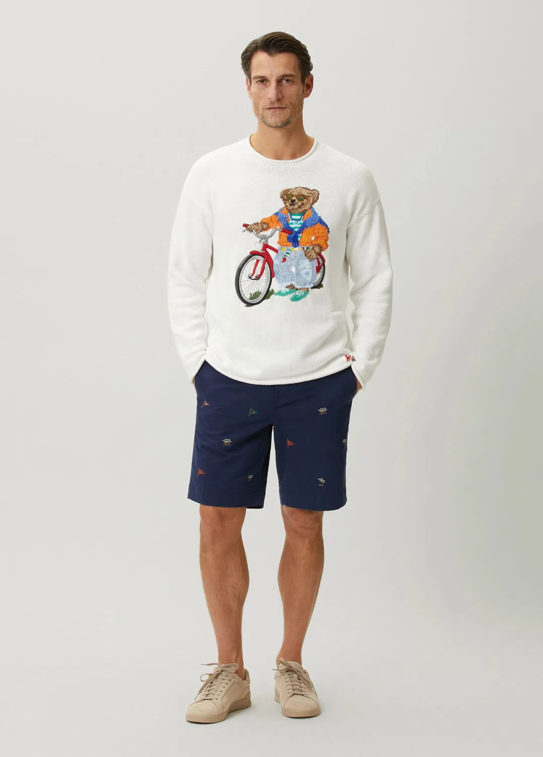 Свитшот Polo Ralph Lauren, белый — фото 2