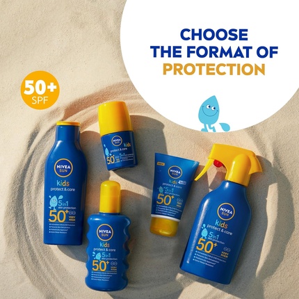 Лосьон Sun Kids Ultra Protect & Play SPF 50+ 150 мл - Увлажнение для детей Nivea — фото 3