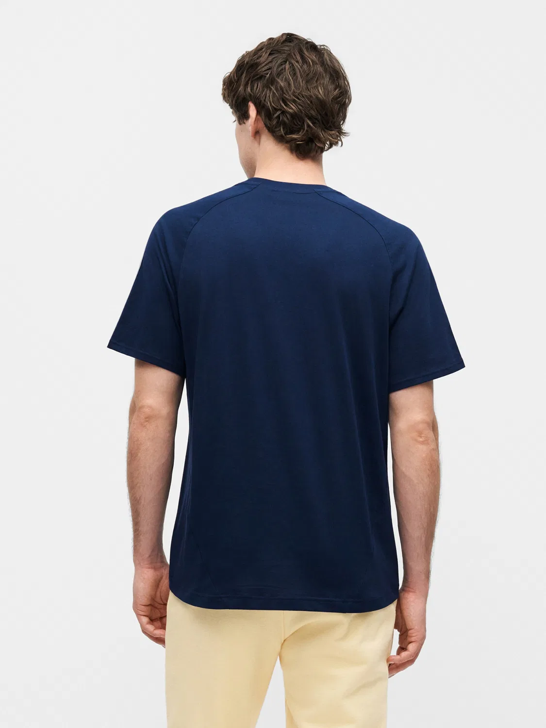 Футболка Adidas Originals Spacer Teamgeist 26 темно-синего, голубого цвета — фото 3
