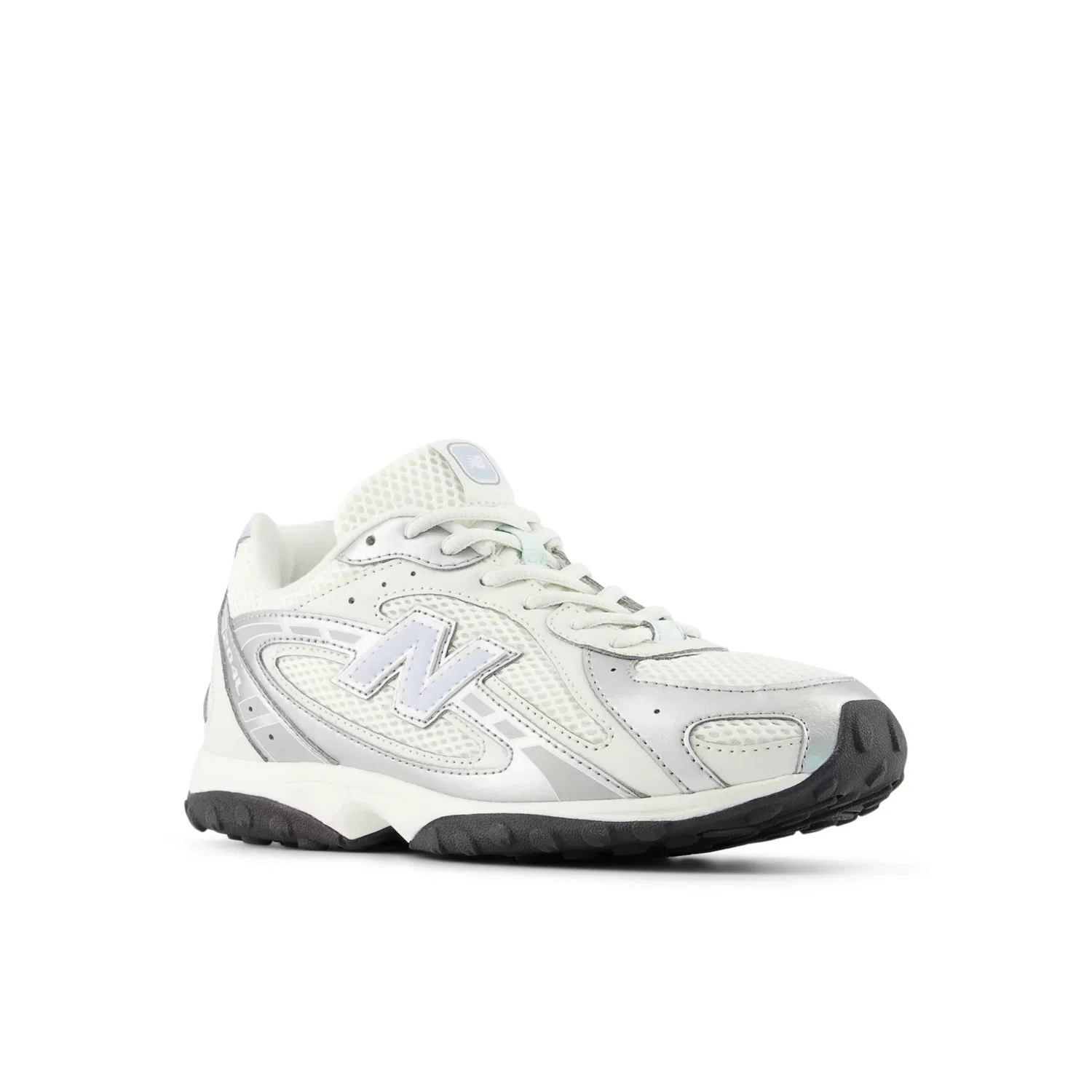 Детские кроссовки с шнуровкой 204L New Balance, White With Oxford Blue — фото 2