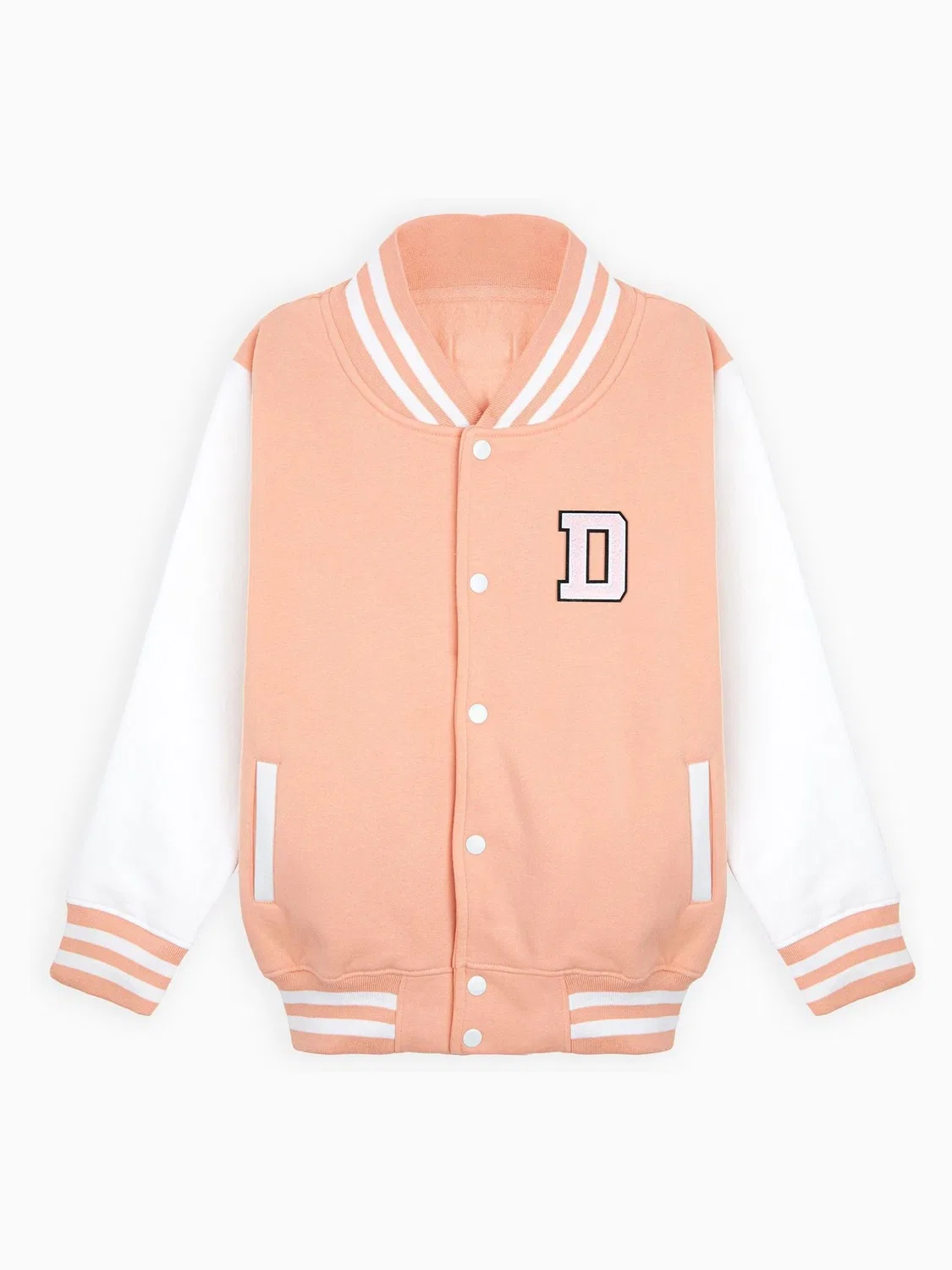 Куртка Varsity с буквой Alphabet, бежевый