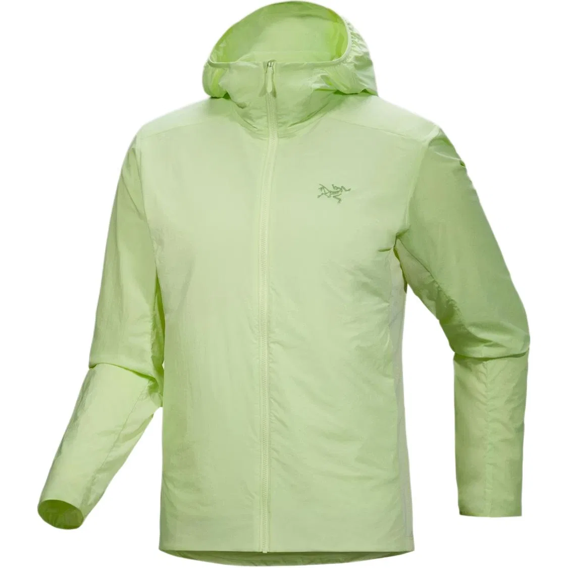 Мужская куртка-пуховик с длинным рукавом Arcteryx, Sprout Green/Shincha