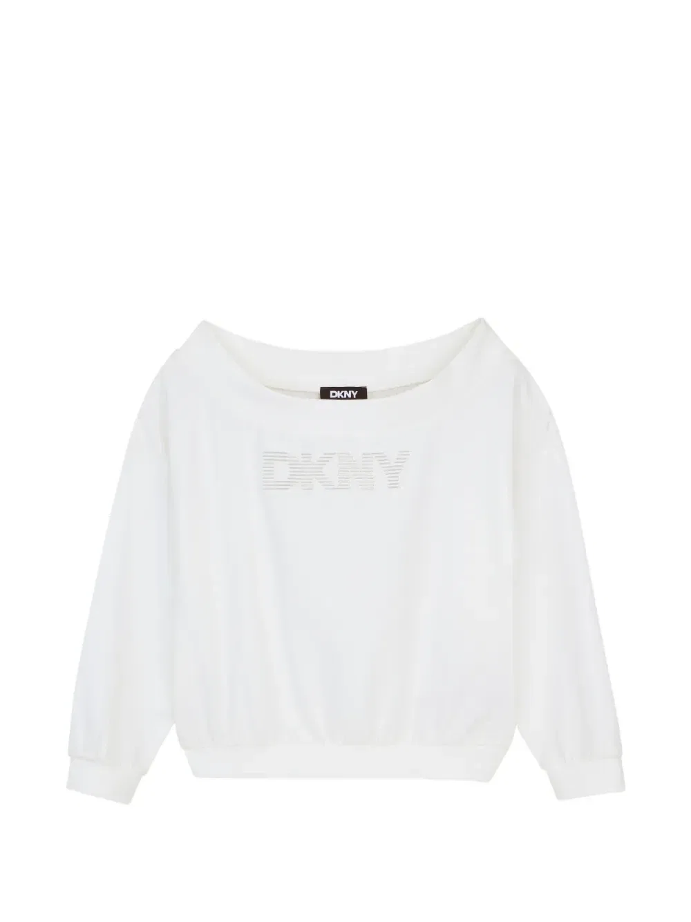 Комплект с логотипом Dkny Kids, белый — фото 2