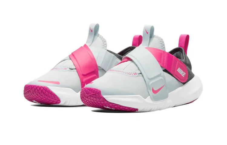 Детские кроссовки с технологией FlyEase Flex Advance Nike, Gray Pink — фото 4