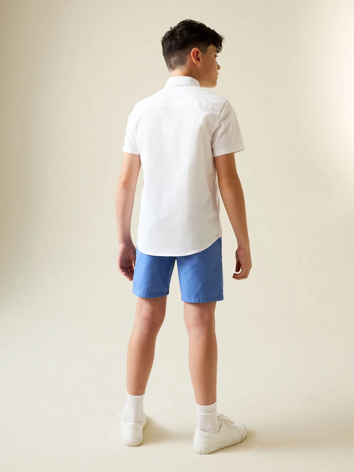 Шорты чинос Regular Fit Next, синие — фото 3