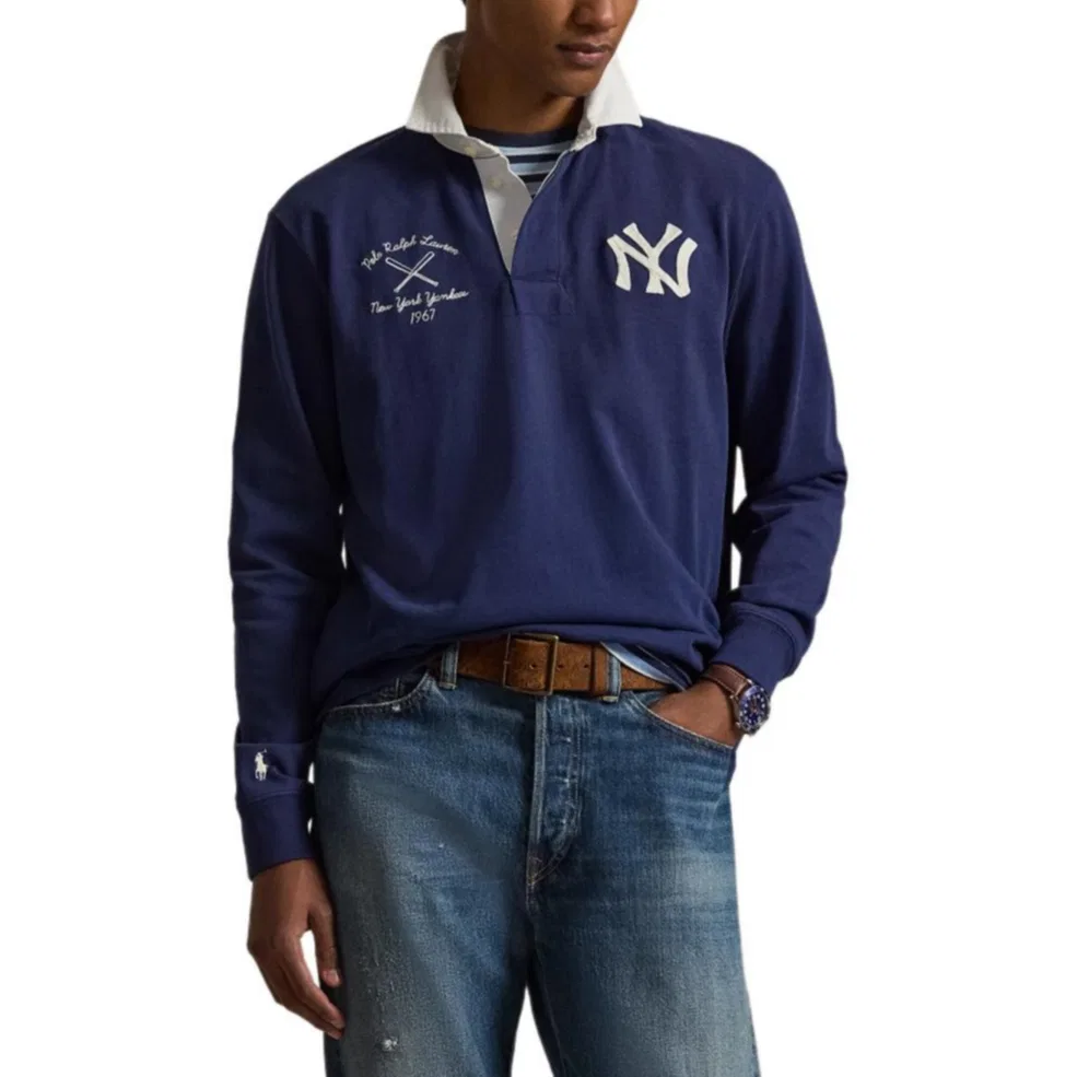 Поло классическая версия, Polo Ralph Lauren, Deep Cobalt Blue — фото 3