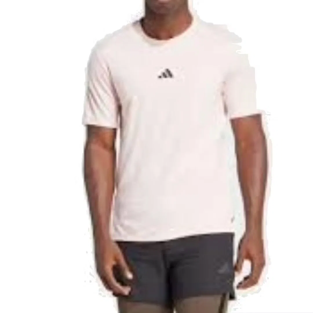 Футболка для тренировок Power workout Adidas, розовый — фото 2
