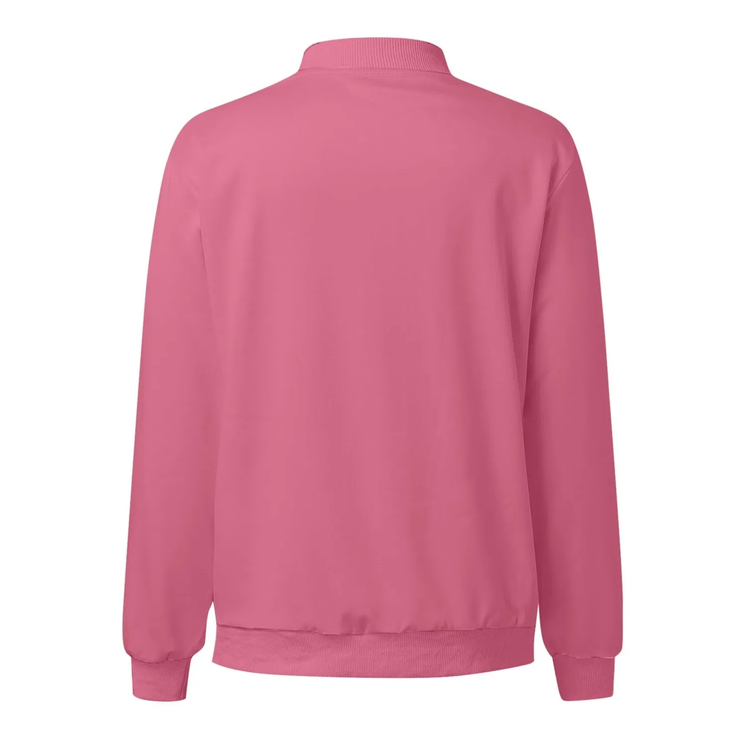 Женская куртка-бомбер с молнией, Colore: Rosa — фото 4
