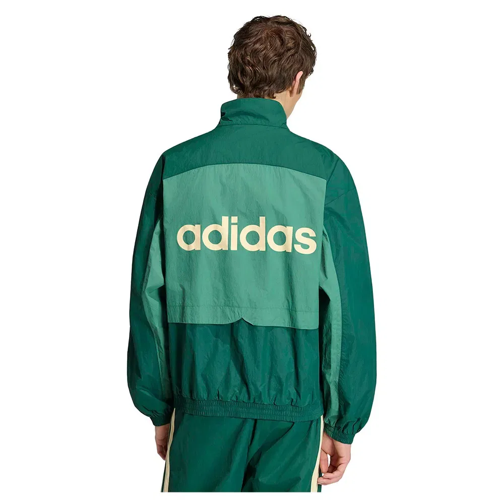 Толстовка на молнии Munich 93 Adidas Originals, зеленый — фото 2
