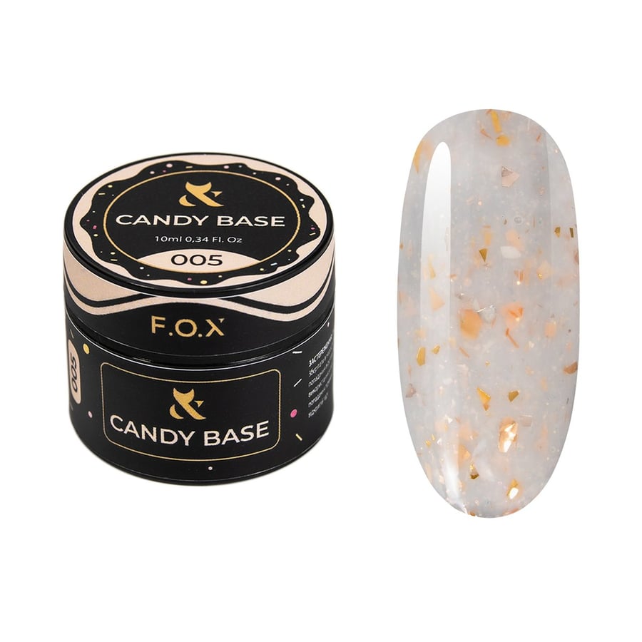 

Fox Candy Base 005 10 мл Гибридная база TM F.O.X