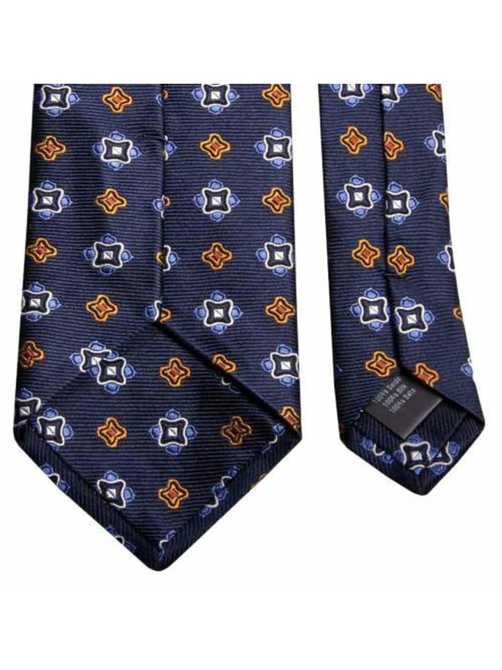 

BGents Мужской галстук темно-синего цвета