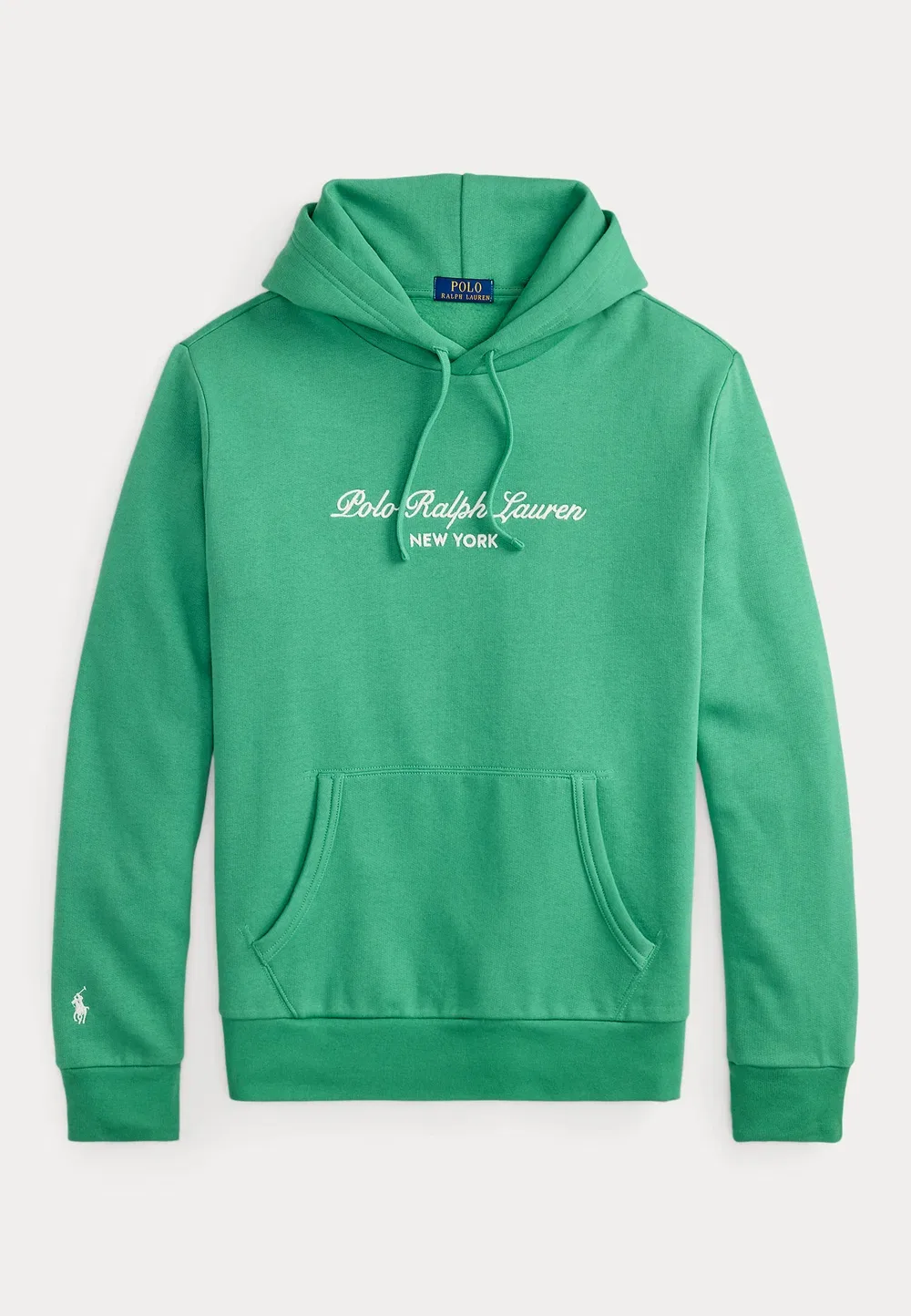 Толстовка с логотипом из флиса Polo Ralph Lauren, Raft Green — фото 4