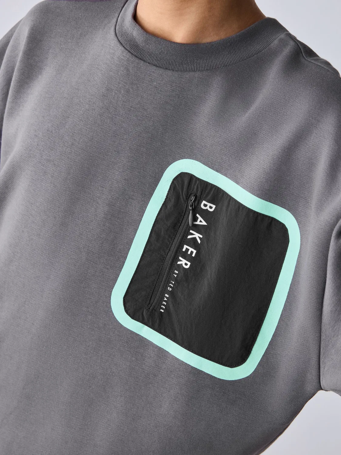 Спортивный костюм Oversized Pocket Baker by Ted Baker, серый — фото 4