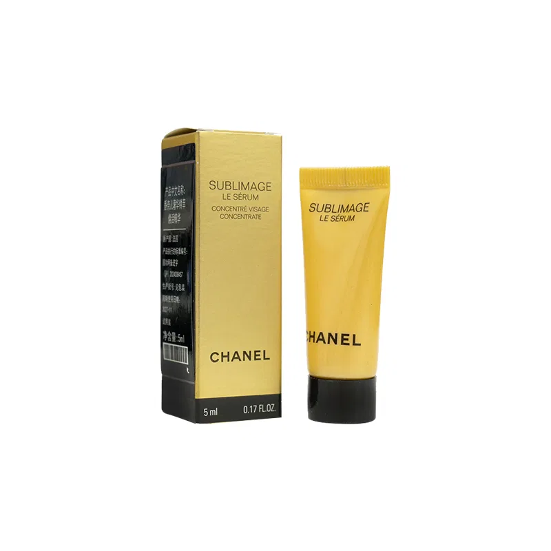 Набор пробников сывороток для лица CHANEL Luxury Style Essence, 5 мл x 8, Blue — фото 3