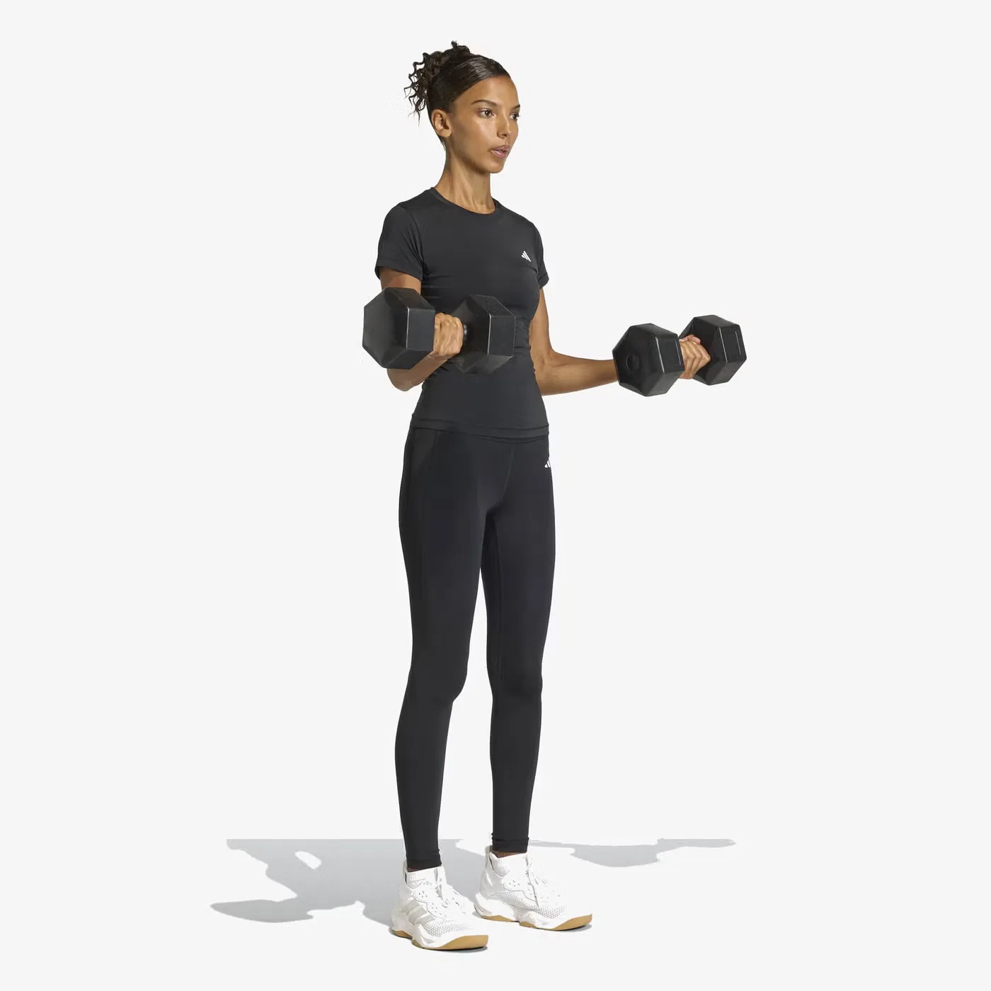 Футболка контурная Primelift Essentials Workout Adidas, черный — фото 4