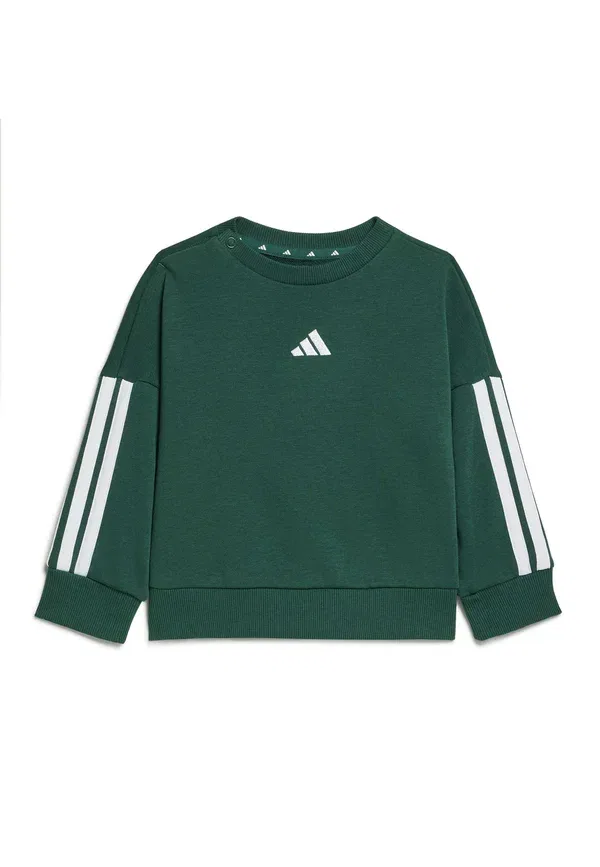 Детский спортивный костюм Adidas Performance, белый/зеленый — фото 2