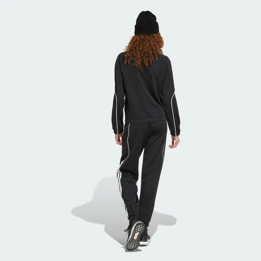 Спортивный костюм с длинным рукавом и молнией Sportswear JX0471 STADIUM 3-STRIPES TRACKSUIT adidas, Черный — фото 2
