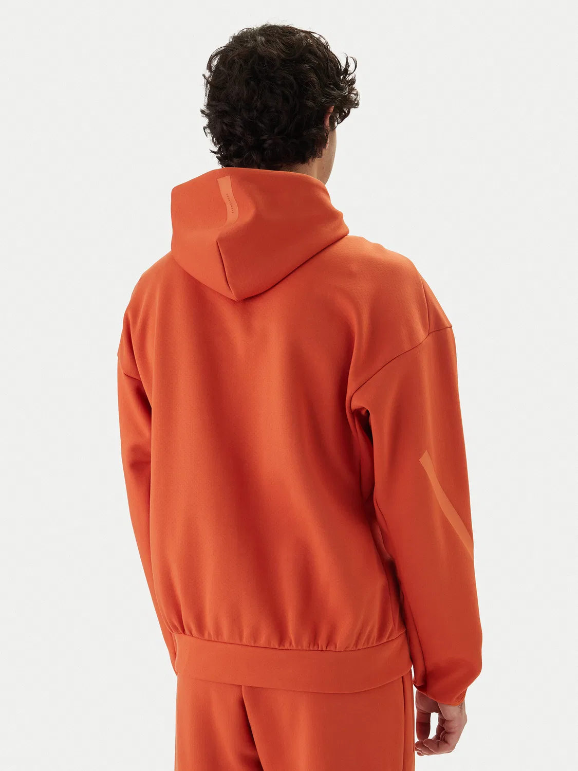 Мужская толстовка стандартного кроя Z.N.E Adidas, оранжевый — фото 3